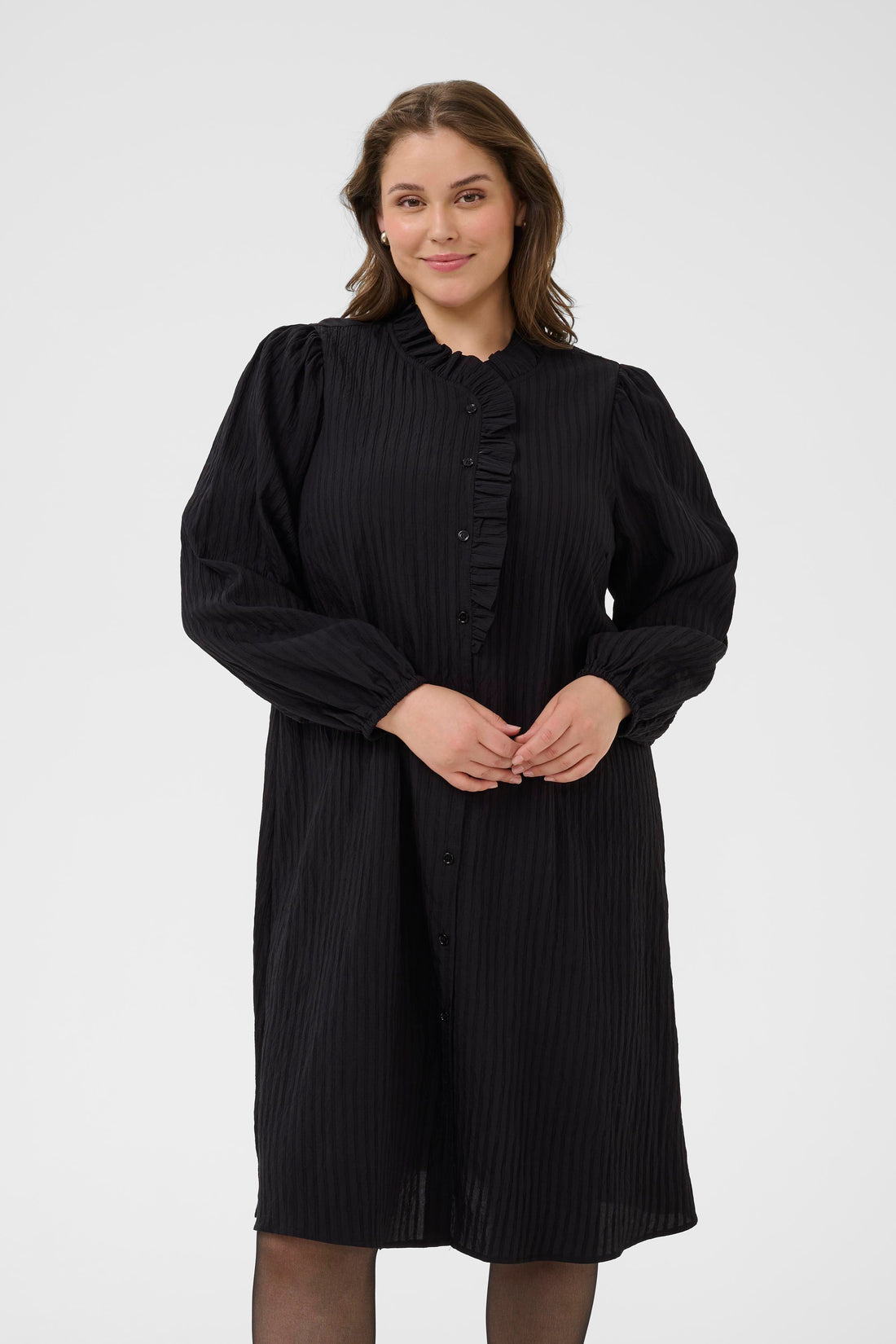 Kaffe Curve skjortekjole