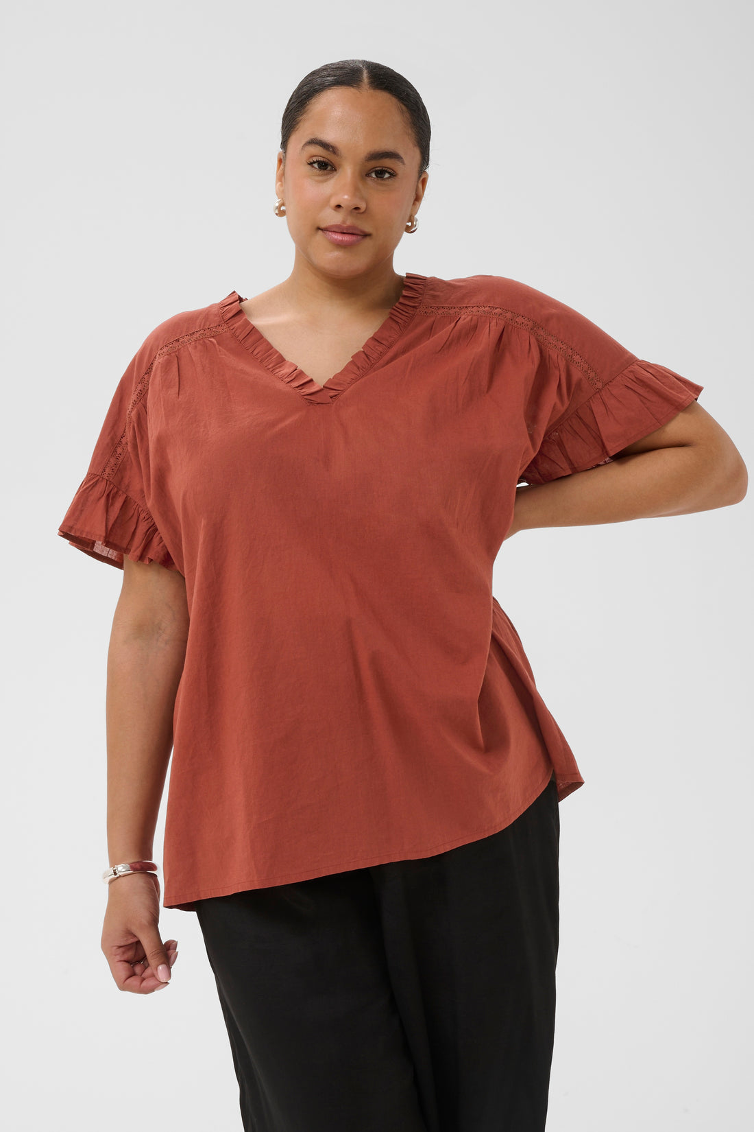 Kaffe Curve Top