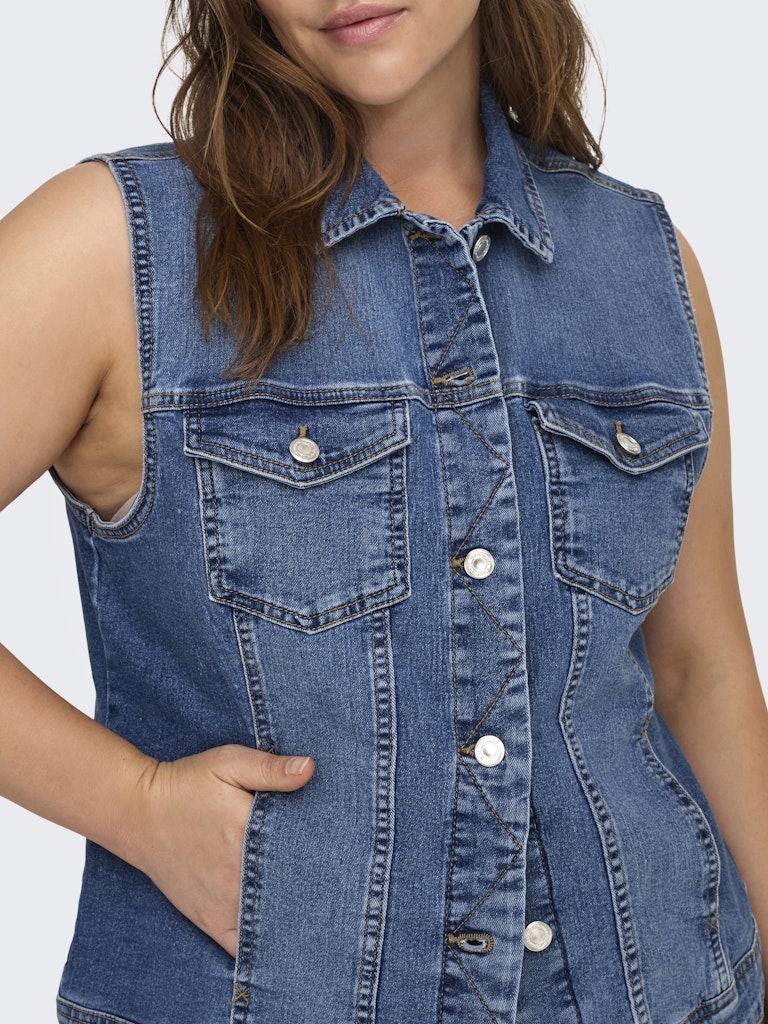 Only Carmakoma Denim Vest