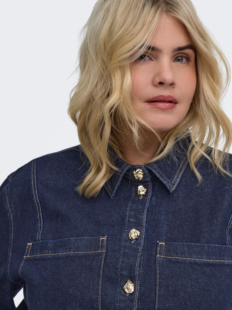 Only Carmakoma Denim Jakke