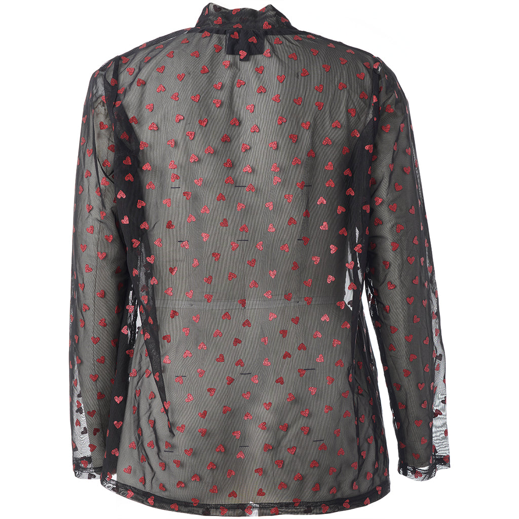 Studio Mesh Bluse